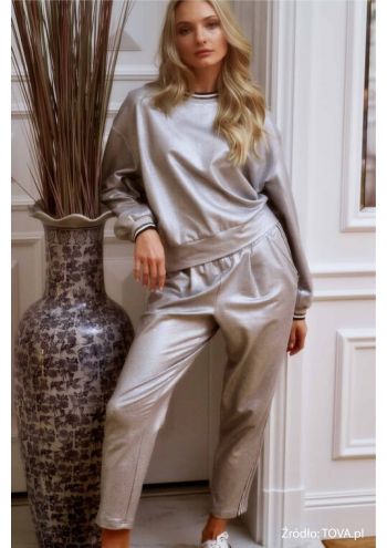Spodnie z lampasem Silver Spring TOVA - 5
